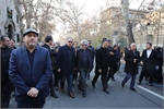 حضور هنرمندان صاحب نام سینمای کشور در مراسم وداع با آیت الله هاشمی رفسنجانی