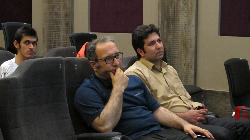 دیدار فارسی آموزان بنیاد سعدی با رضا میرکریمی در خانه سینما  3