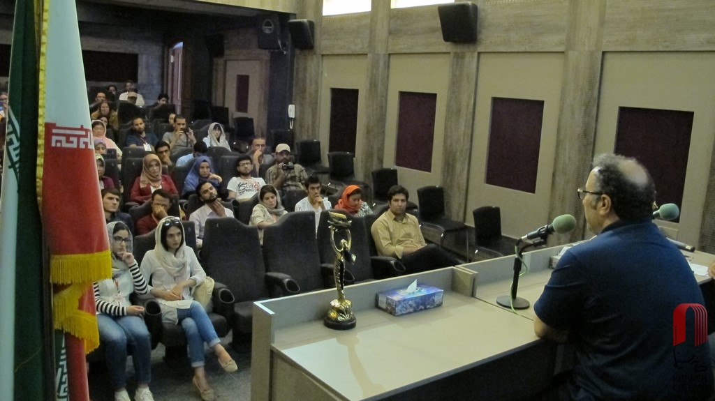 دیدار فارسی آموزان بنیاد سعدی با رضا میرکریمی در خانه سینما  9