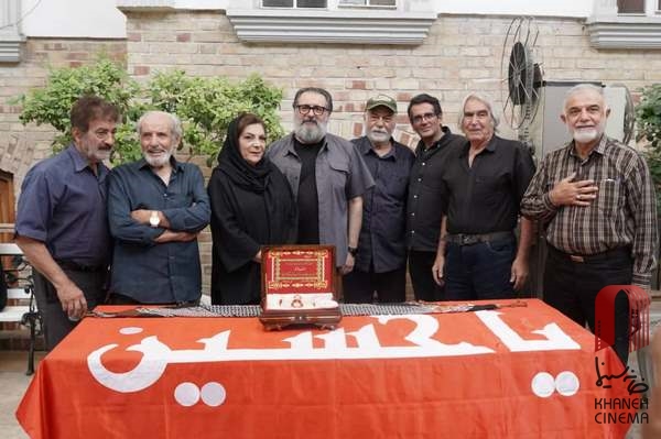آیین پرچم گردانی در خانه سینما 1
