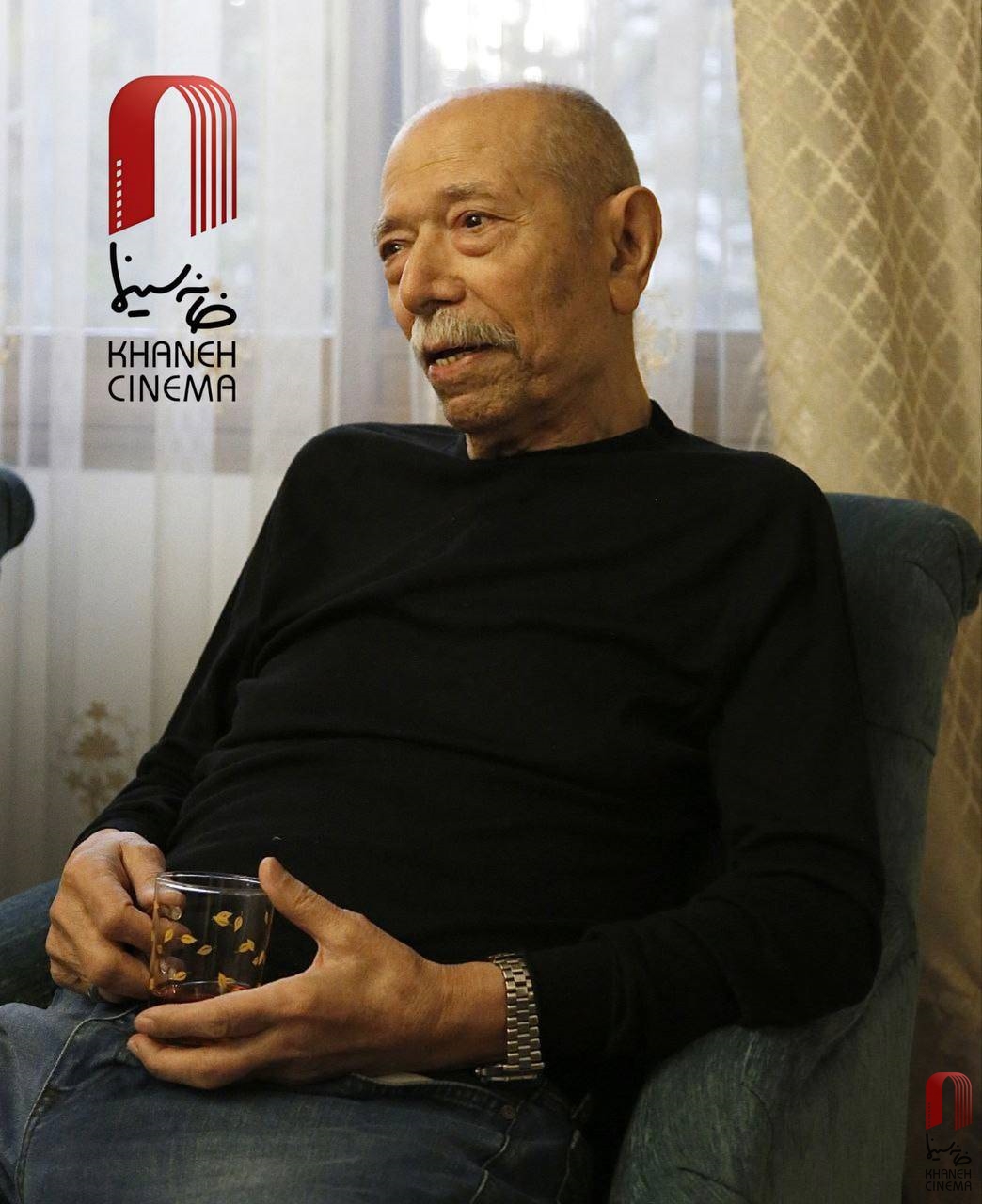 عیادت مدیران خانه سینما از «علی نصیریان» 7