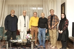 مدیران خانه سینما به عیادت «علی نصیریان» رفتند