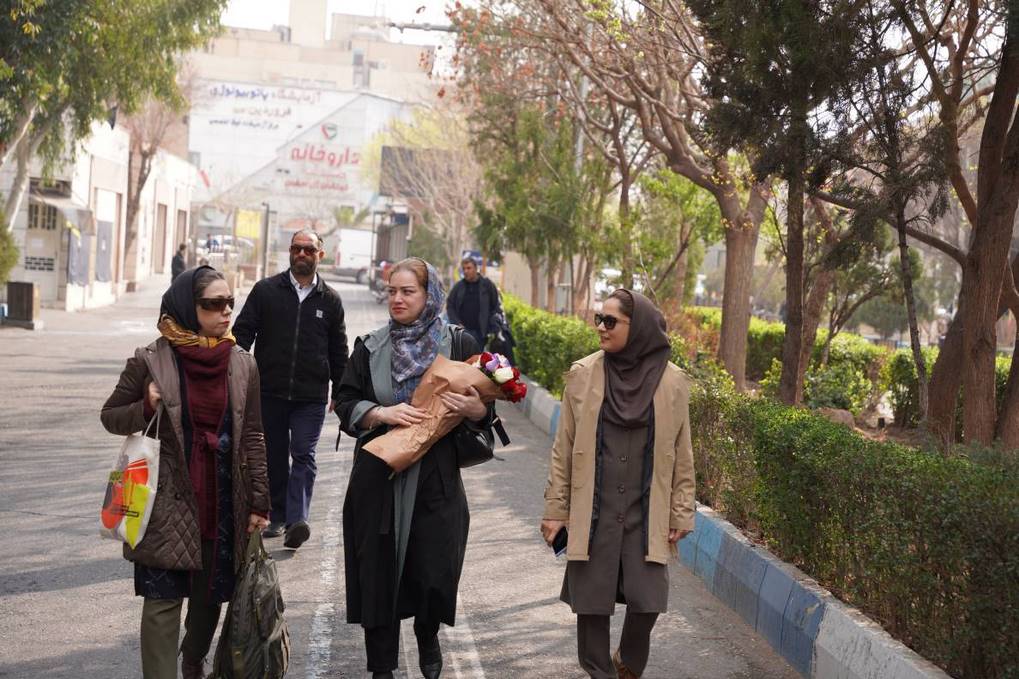 تقدیر از کادر درمان بیمارستان های امام خمینی و شریعتی