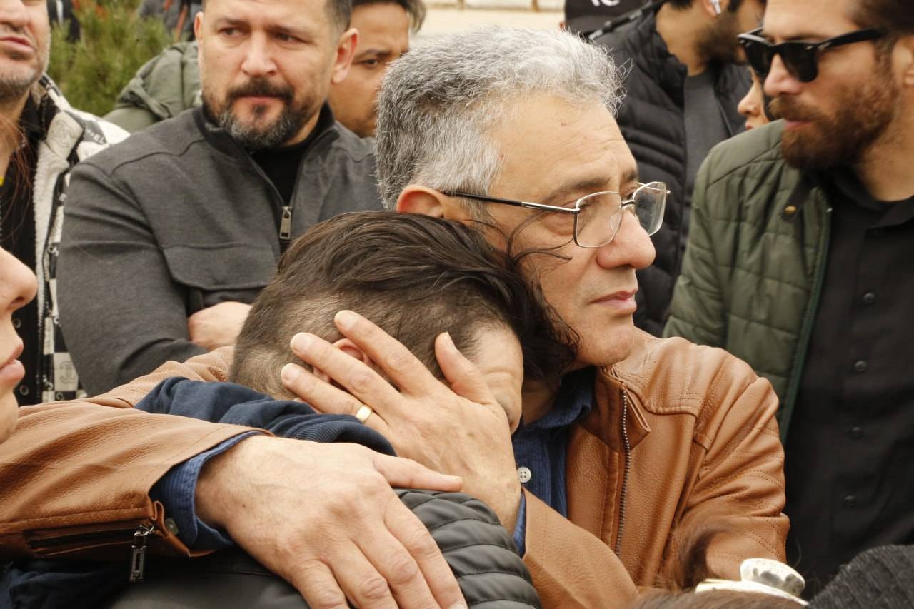 مراسم خاکسپاری زنده یاد «روح انگیز شمس»