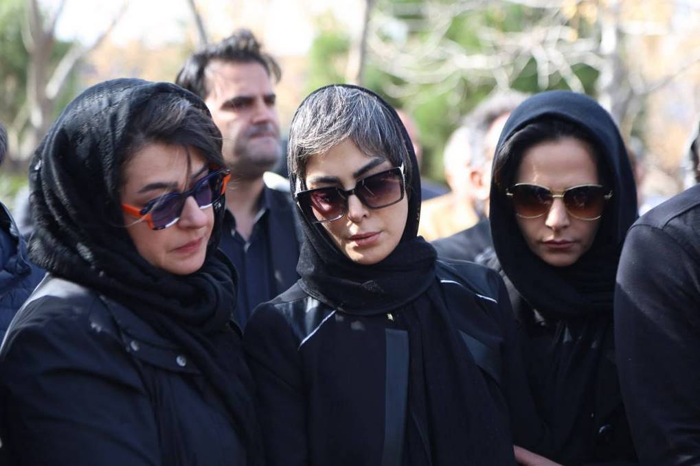مراسم خاکسپاری زنده یاد «اسفندیار شهیدی»