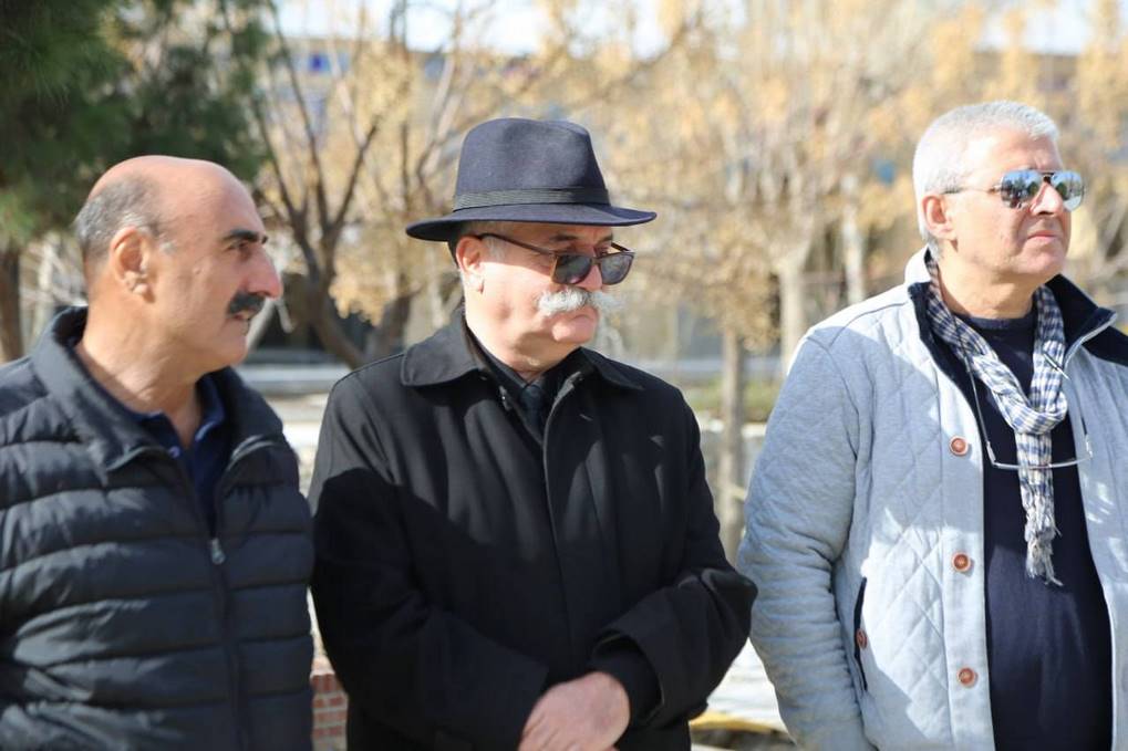 مراسم خاکسپاری زنده یاد «اسفندیار شهیدی»