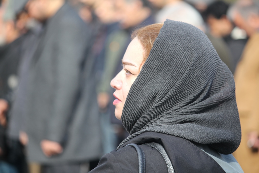 مراسم خاکسپاری زنده یاد «اسفندیار شهیدی»