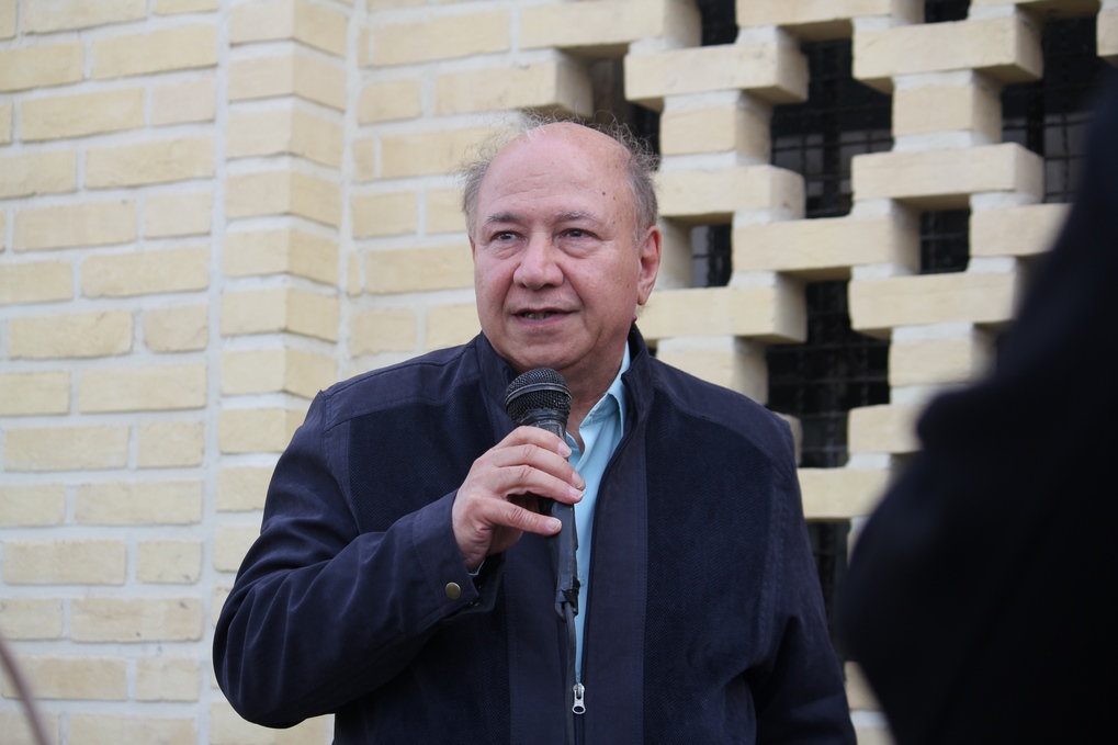 مراسم خاکسپاری زنده یاد «اسفندیار شهیدی»