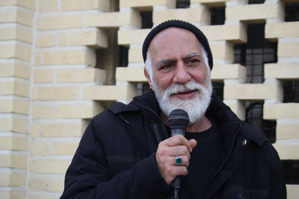 مراسم خاکسپاری زنده یاد «اسفندیار شهیدی»