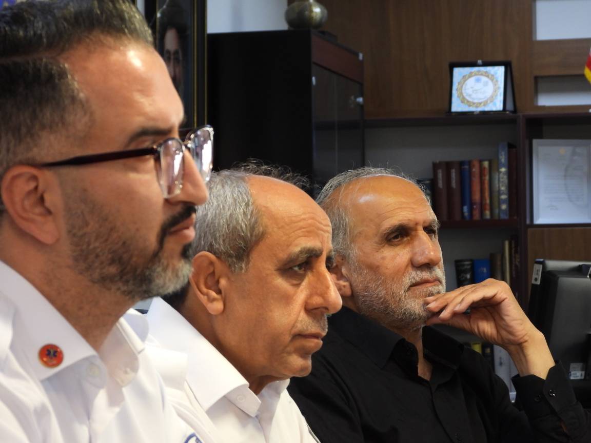 دیدار صمیمانه با رئیس اورژانس کشور