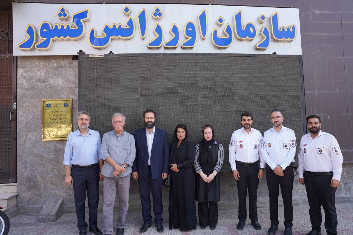 دیدار صمیمانه با رئیس اورژانس کشور