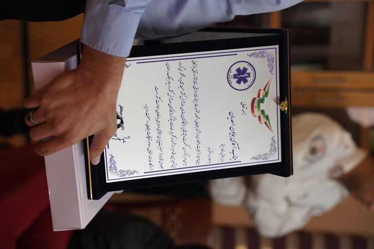 تقدیر رئیس اورژانس کشور از مدیران خانه سینما، تئاتر و موسیقی