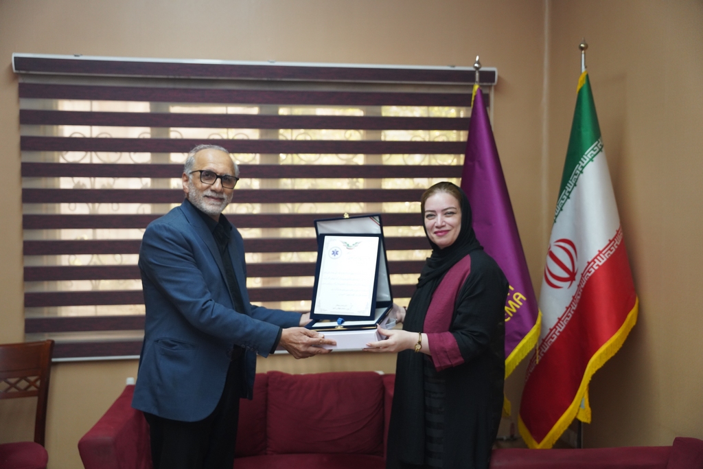 تقدیر رئیس اورژانس کشور از مدیران خانه سینما، تئاتر و موسیقی