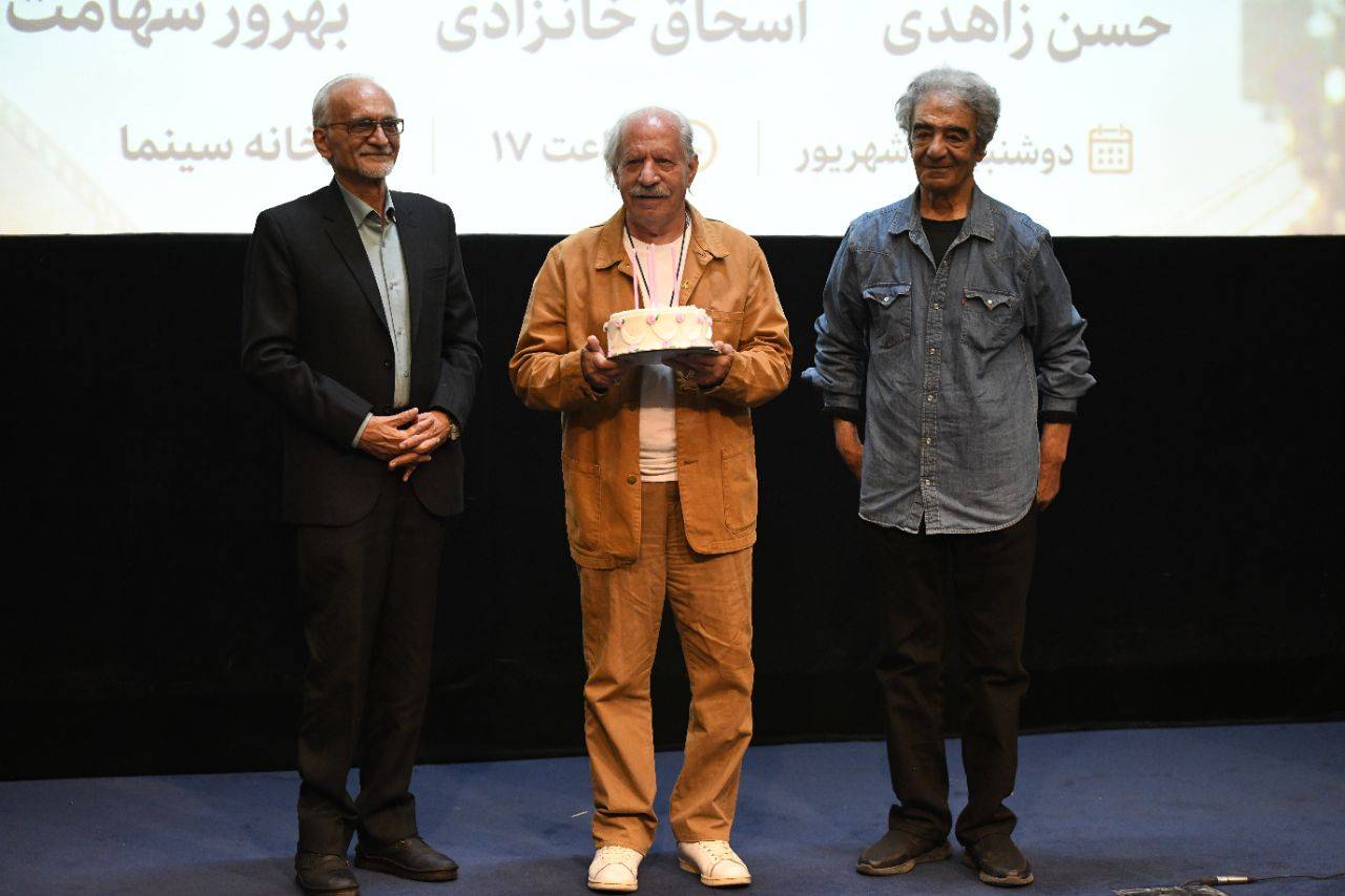 بزرگداشت حسن زاهدی، اسحاق خازادی و بهروز شهامت