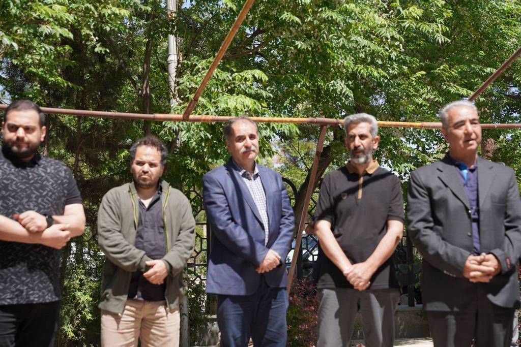 مراسم خاکسپاری زنده یاد «محمد موفق»
