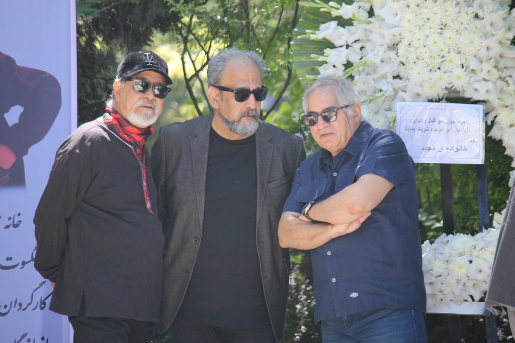 مراسم خاکسپاری زنده یاد «محمد موفق»