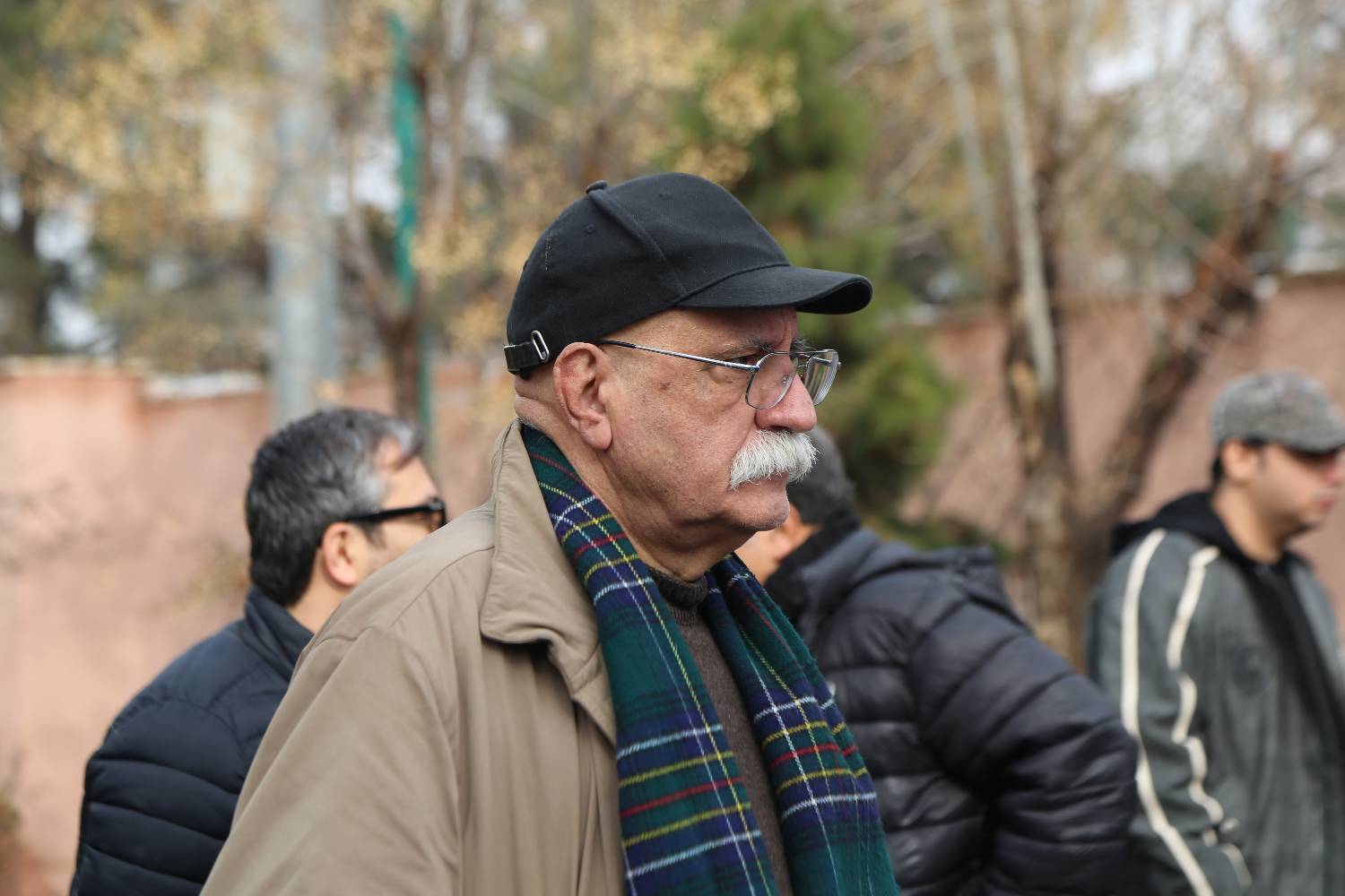 مراسم خاکسپاری زنده یاد «نظام الدین کیایی»