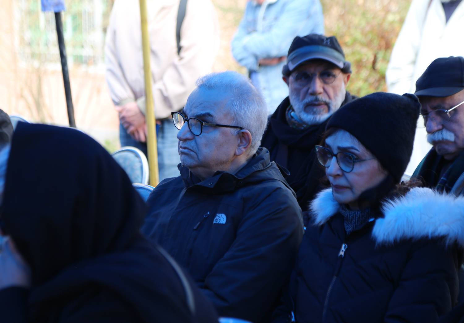 مراسم خاکسپاری زنده یاد «نظام الدین کیایی»