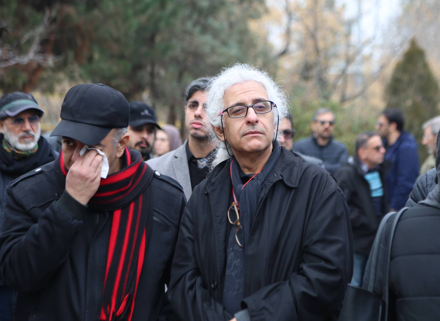 مراسم خاکسپاری زنده یاد «نظام الدین کیایی»