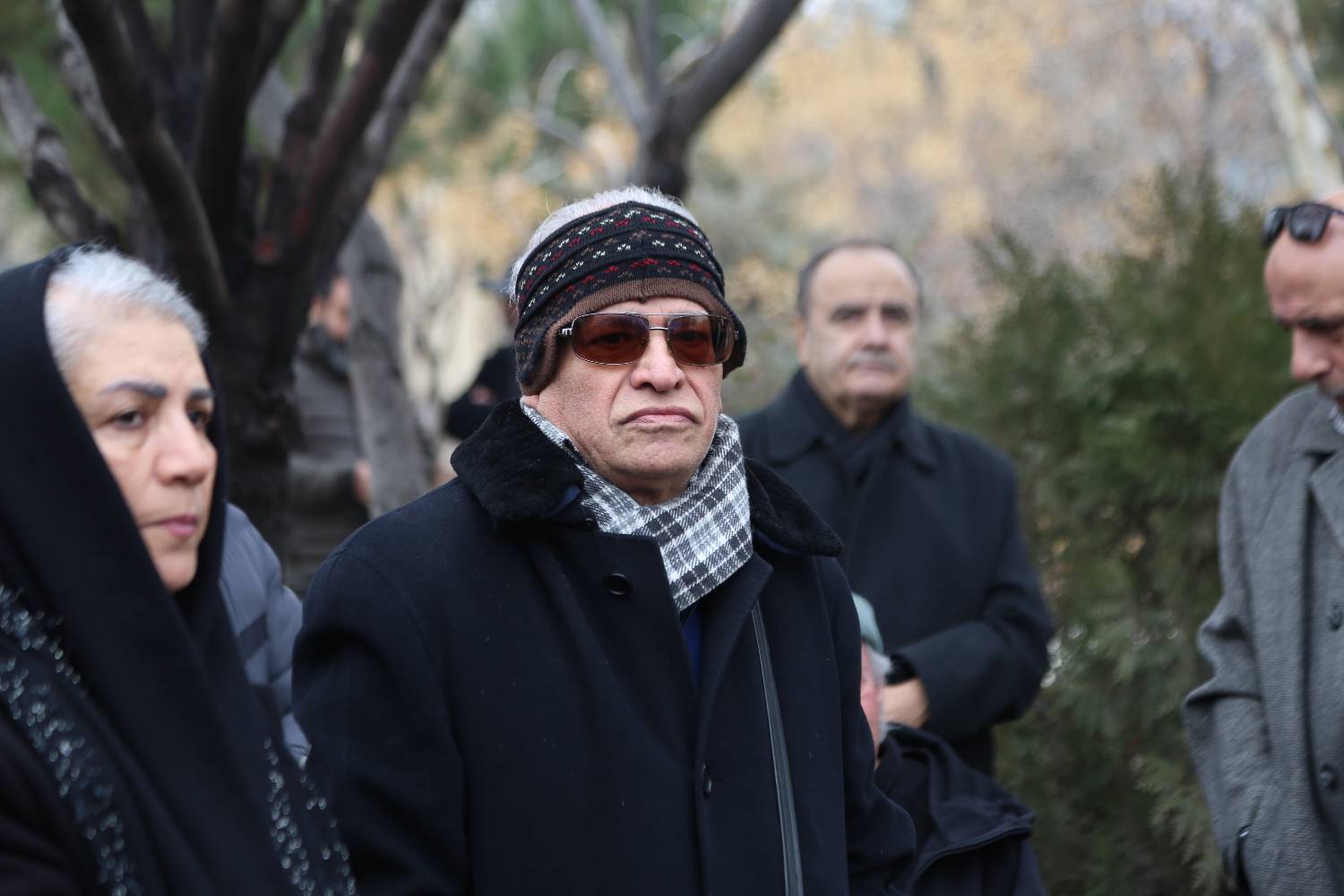 مراسم خاکسپاری زنده یاد «نظام الدین کیایی»
