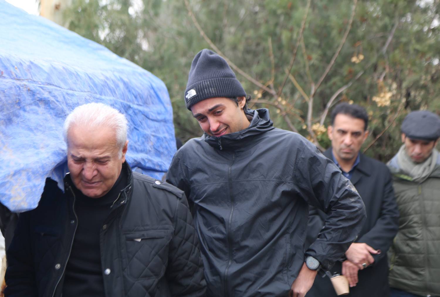 مراسم خاکسپاری زنده یاد «نظام الدین کیایی»