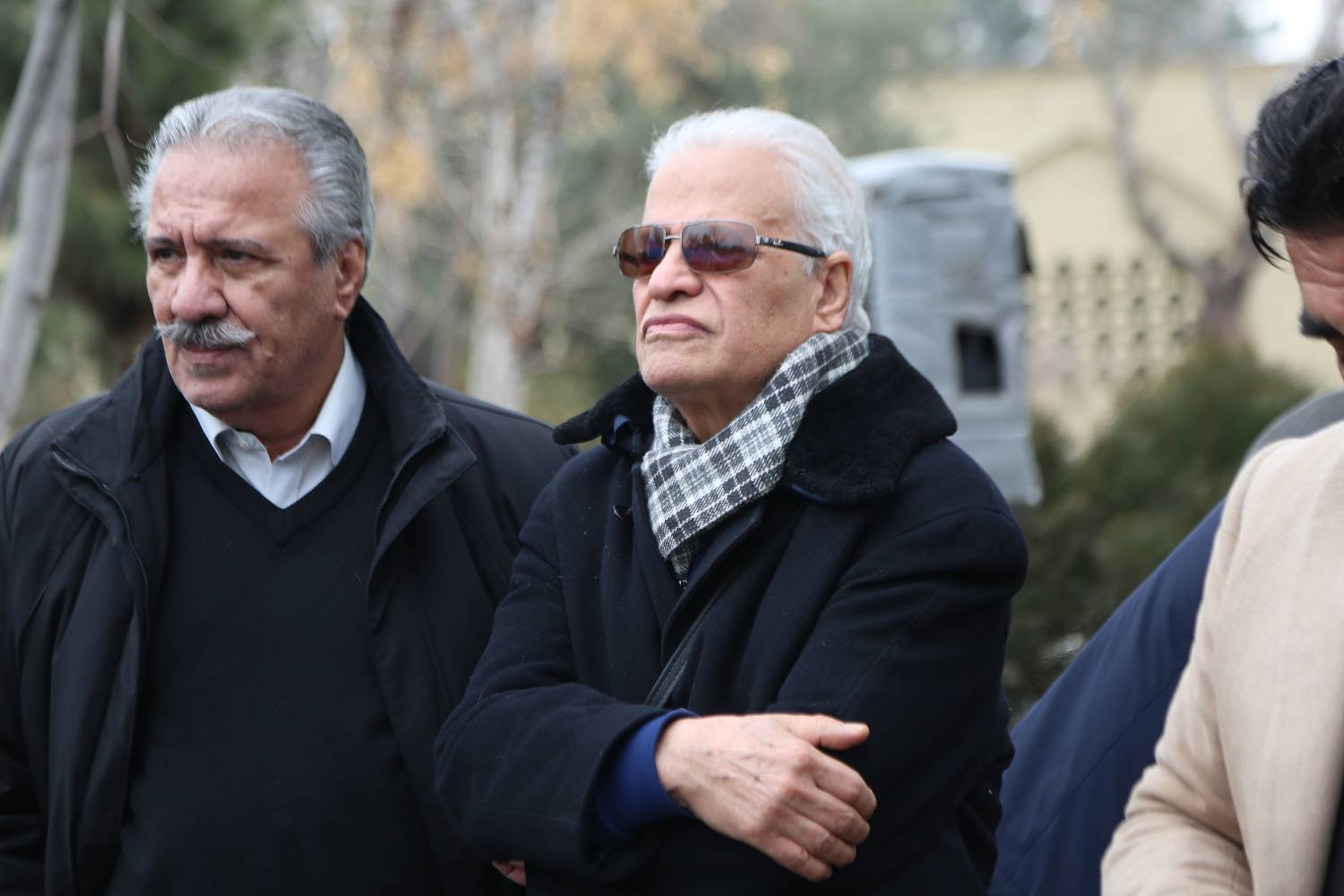 مراسم خاکسپاری زنده یاد «نظام الدین کیایی»