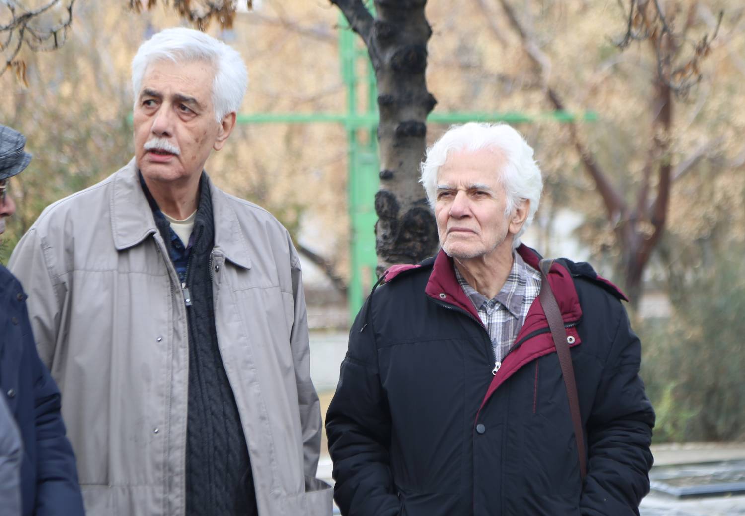 مراسم خاکسپاری زنده یاد «نظام الدین کیایی»