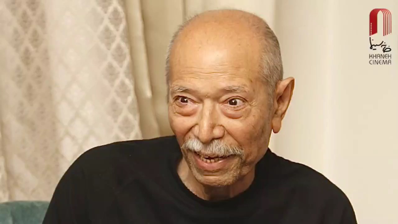 عیادت  از استاد علی نصیریان